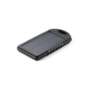 Carregador solar preto