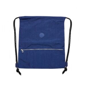 Mochila Saco Nylon Impermeável azul escuro