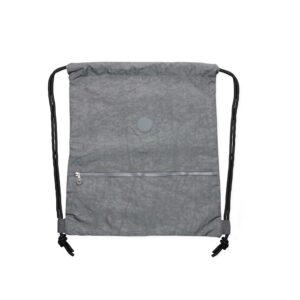 Mochila Saco Nylon Impermeável cinza