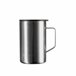 01007120012 Caneca Inox Parede Dupla 350ml Prata