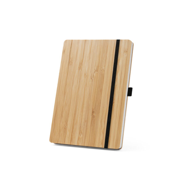 Conjunto de caderno A5 em bambu e caneta - Image 2