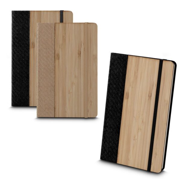 Caderno de anotações capa em fibra de bambu - Image 2