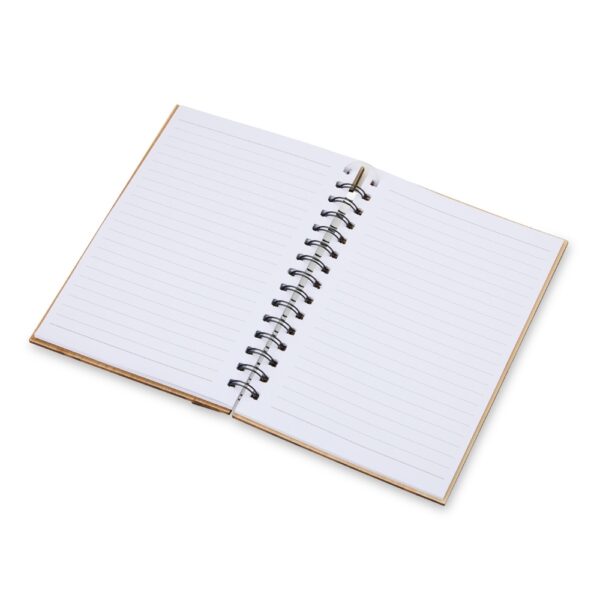 Caderno de capa dura em bambu - Image 2