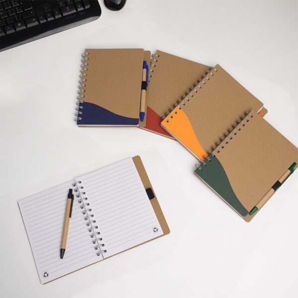 Caderno ecológico com caneta - Image 7