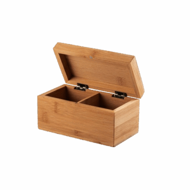 Caixa de chás em bambu