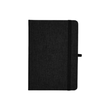 Caderno em Linho com Porta Caneta