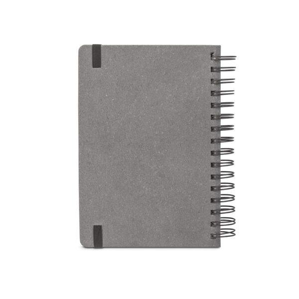 Agenda A5 com argolas em pele reciclada - Image 4