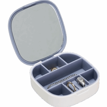 Porta joias compacto