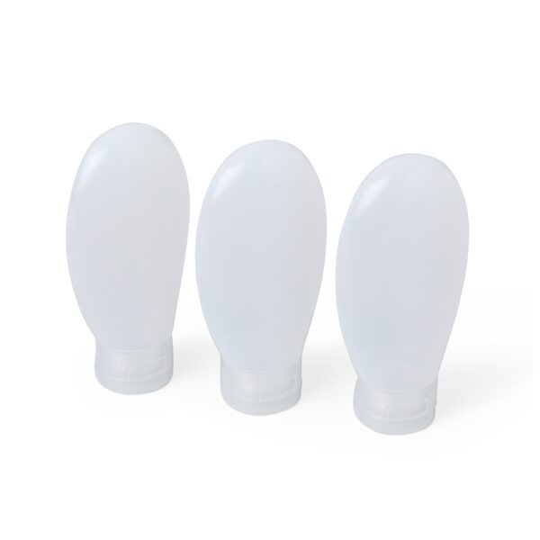 Kit viagem com 3 frascos plásticos de 60 ml - Image 3