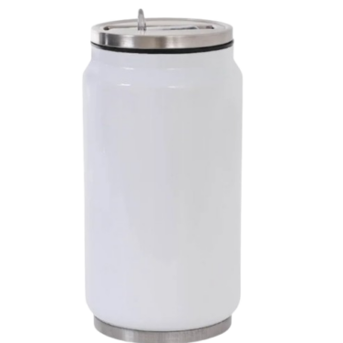 Copo lata térmica em aço inox 300 ml