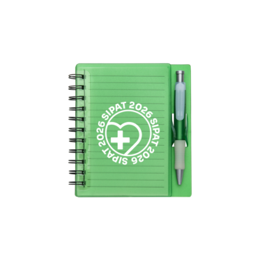 Caderno com Caneta