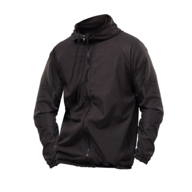 Jaqueta masculina corta vento em tecido Aspen