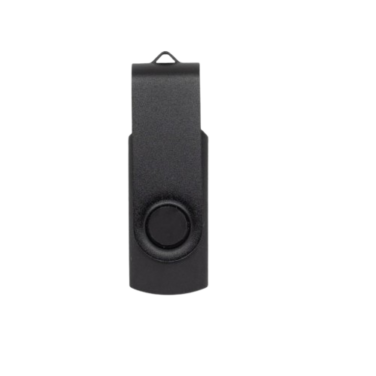 Pen drive de metal giratório