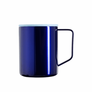 01007120001 Caneca Inox Parede Dupla 270ml Azul
