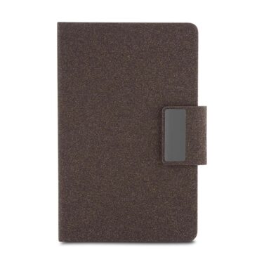 Caderno com capa PU