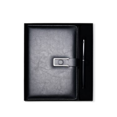 Kit com caderno executivo