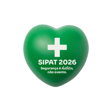 Coração Anti Stress vinil oca